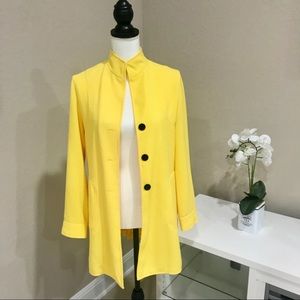 Vintage Yellow Lightweight Jacket with Pockets 8P